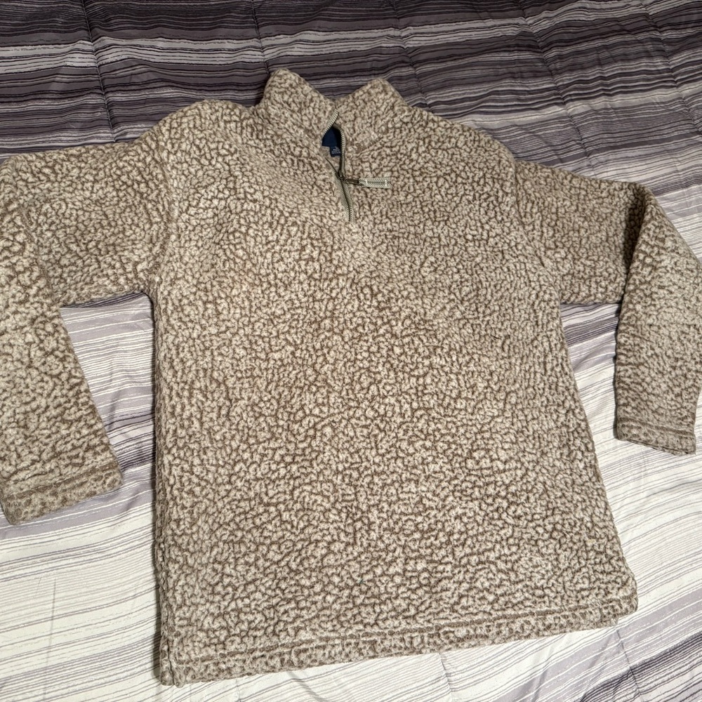 Cozy Brown Sherpa Sweater